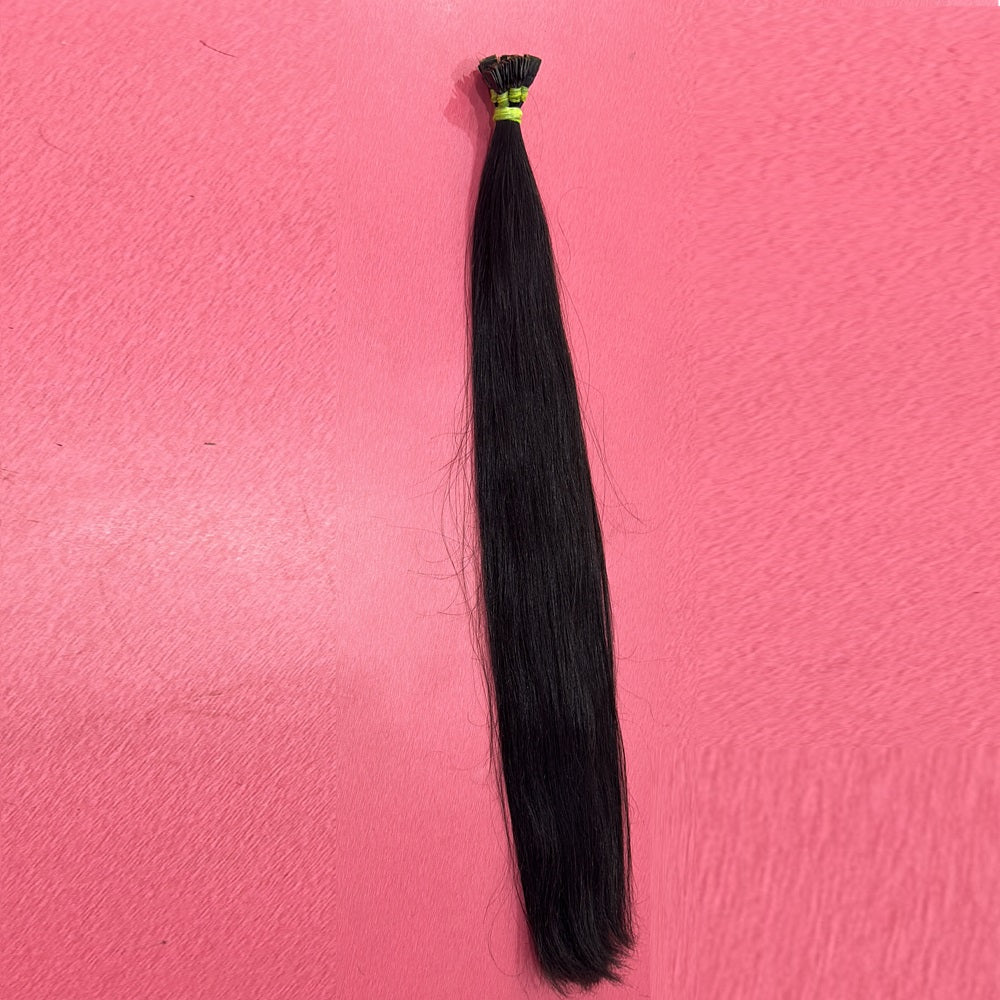 Flat tip hair extensions